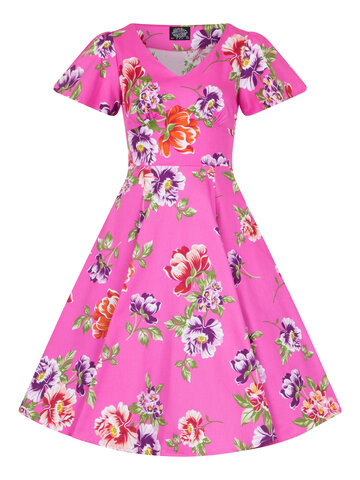 Pre dokonalý a originálny outfit Retro pin up šaty Milujem swing